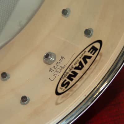 Pork Pie  6x14 Flamed Curly Maple 2008 snare drum image 13