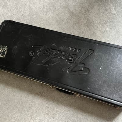 1979 1980 Fender 25th Anniversary Stratocaster guitar molded plastic hard case image 1