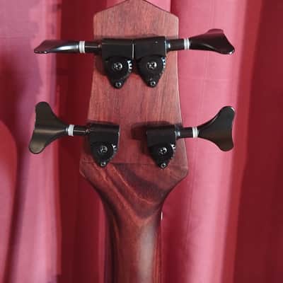 Gold Tone ME-Bass Micro Electric Bass – 23" Scale Short Scale – Mahogany – With Gig Bag – Excellent Condition – UK image 8