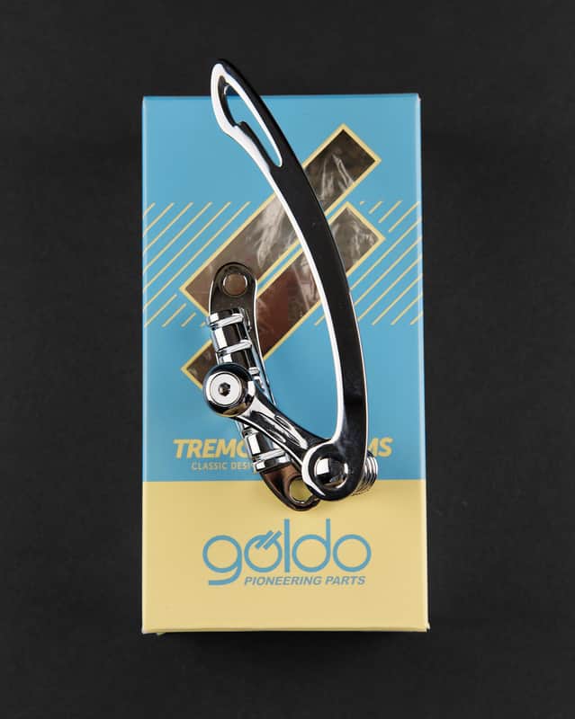 Goldo TLT2C Les Trem With Flat Arm Chrome (Second-Hand) image 1
