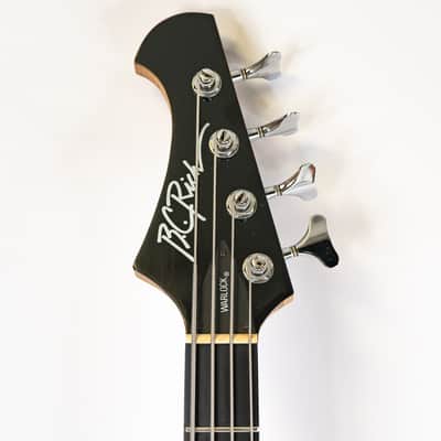 1988 BC Rich Warlock Electric Bass - Nikki Sixx Motley Crue Model - Black image 5