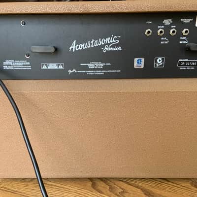 Fender Acoustasonic Junior 2-Channel 2 x 40-Watt 2x8" Acoustic Guitar Amp 1997 - 2003 - Brown image 6