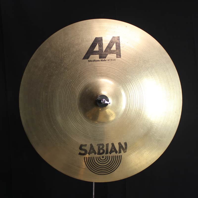 Used Sabian 20" AA Medium Ride Brilliant - 2487g (video demo) image 1