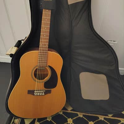 Seagull Coastline S12 Cedar QI 12-String Acoustic-Electric Guitar w/ Preamp & Soft Case – Handcrafted in Canada image 1