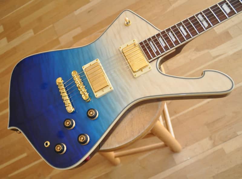 IBANEZ Iceman IC420FM TBG Transparent Blue Gradation / IC420 FM / 4L260200201 image 1