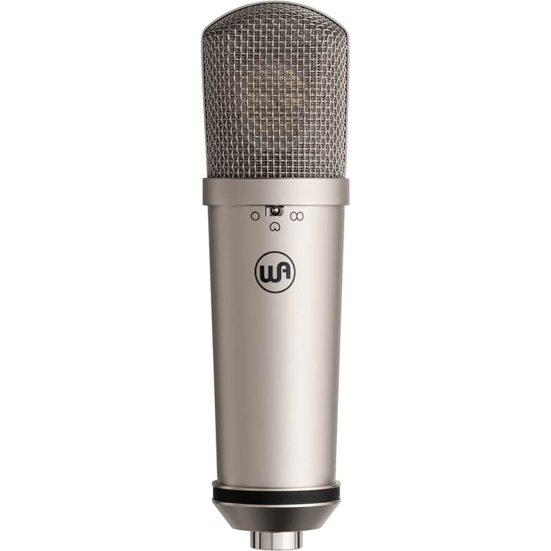 Warm Audio WA-87jr Large Diaphragm FET Condenser Microphone - Nickel image 1