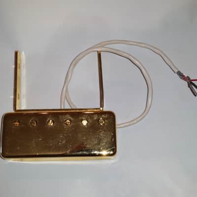 Floating Mini Humbucker pickup reads 14.44 gold color image 2