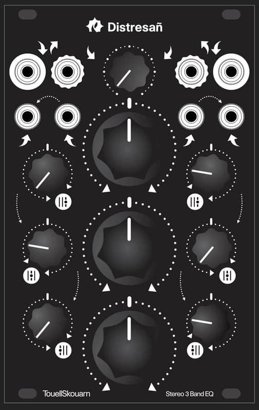 TOUELLSKOUARN DISTRESAN : BRAND NEW :  [DETROIT MODULAR] image 1