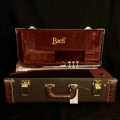 Bach Stradivarius 190S37 Bb Professional Trumpet Silver-Plated image 1