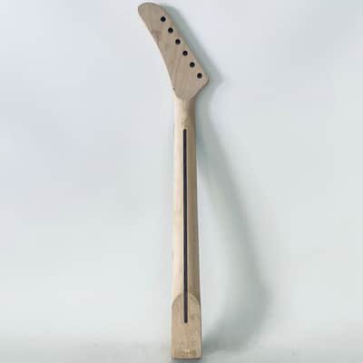 Banana Headstock Guitar Maple Wood Neck 22 Frets Rosewood Fingerboard image 4