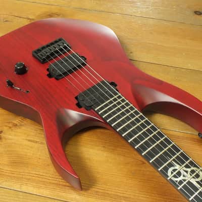 Solar Guitars A2.6TBR SK - Trans Blood Red Matte * inkl. Solar Case image 13