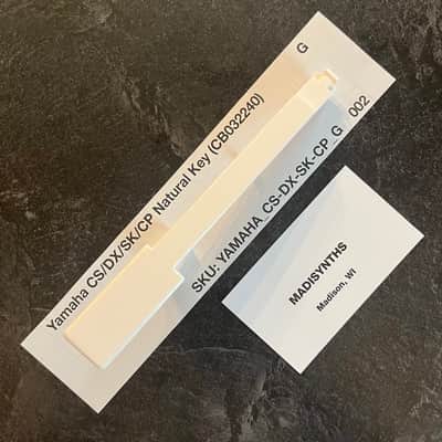 ORIGINAL Yamaha Replacement G Key (CB032240) for CS70M, CS5, CS15, CS15D, CS20, CS20M, CS40M, DX9, DX21, DX27, DX27S, SK20, SK30, CP10, CP11, CE20, PS10, PS20, YK10, and more