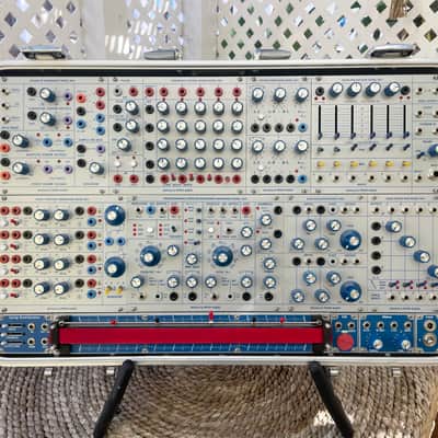 Buchla Tiptop 200t series with BPNYC ZERO Halliburton Eurorack Modular Travel Case 7U #2 image 5