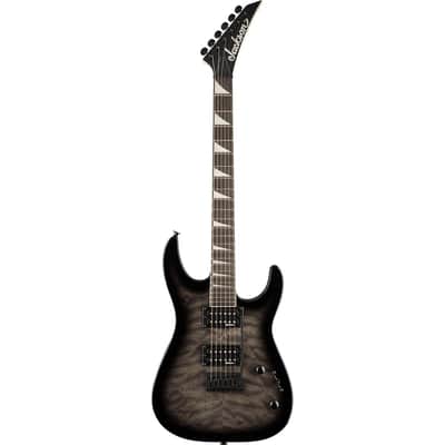 Jackson Jackson JS Series Dinky JS20 DKQ 2PT Electric Guitar, Amaranth Fingerboard, Transparent Black Burst image 1