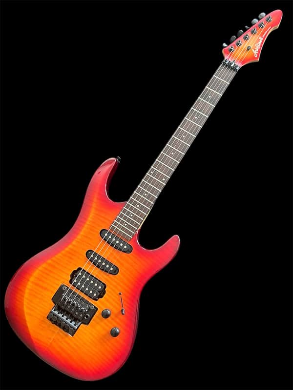 Aria Pro II MA- 28 90βs - Cherry Burst Dinky image 1