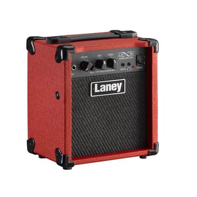 Laney 10 Watt Guitar Combo Amplifier w/ 5” Woofer - Red - LX10-RED image 5