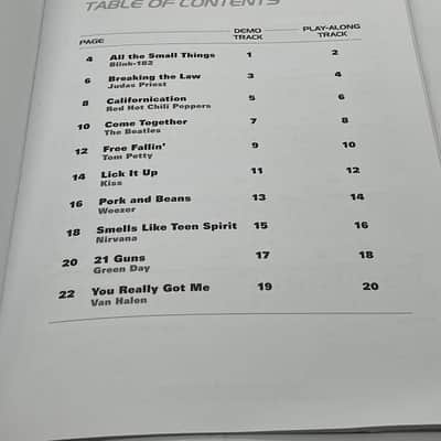 Hal Leonard Guitar Tab Method Songbook Book 1 with CD image 2
