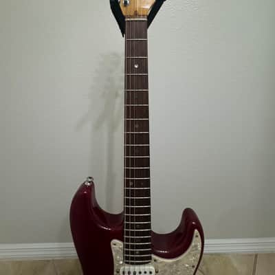 Fender American Deluxe Fat Stratocaster HSS with Rosewood Fretboard 1999 - 2001 - Crimson Transparent image 3