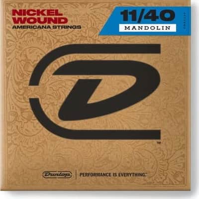Nickel Wound Loop End Mandolin Strings 11 40 image 1