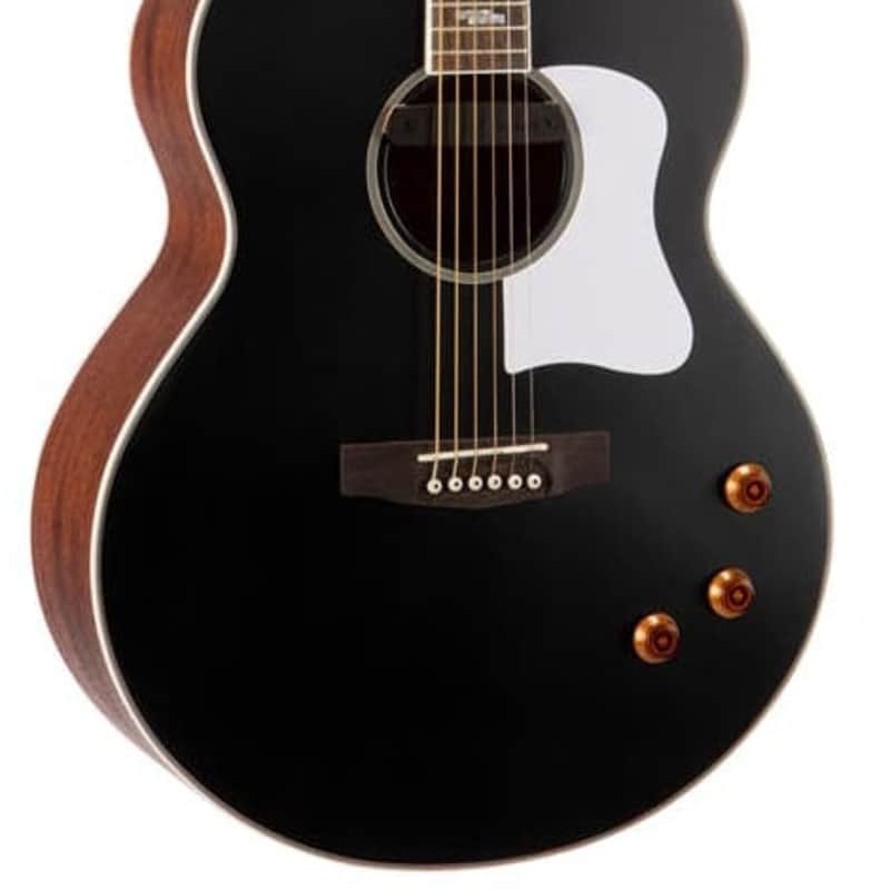 Cort Cort CJ Retro Electro Jumbo in Matte Vintage Black