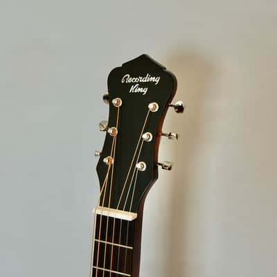 Recording King Square Neck Resonator Guitar RR-61BR- Satin mahogany image 5