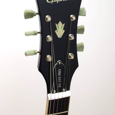 Epiphone ES-335 Pro Ltd Ed Semi-Hollowbody Electric Guitar - Iced Tea Burst image 7