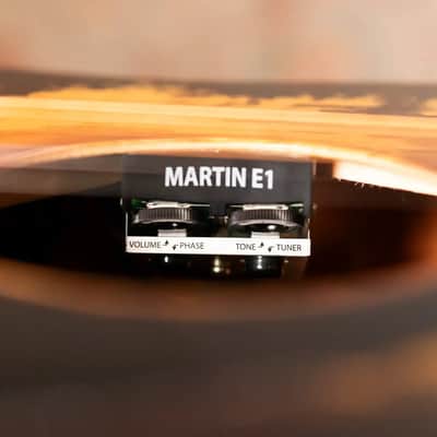 Martin D Jr-E StreetLegend Acoustic/Electric Guitar - Burst with Gig Bag image 15