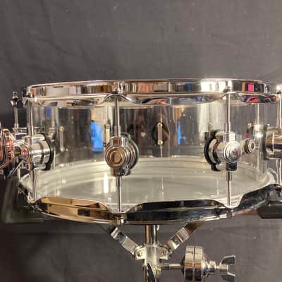 DW - 5x14" Designer Series Clear Acrylic Snare Drum 2000 image 11