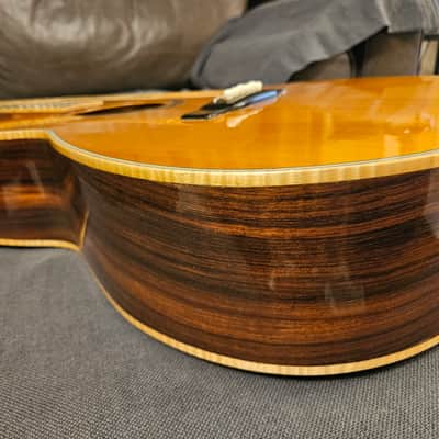 DeCava Guitars | OM Special | Ser. #2010 | 5/08 | Brazilian Rosewood / Adirondack Spruce | Nitrocellulose image 9