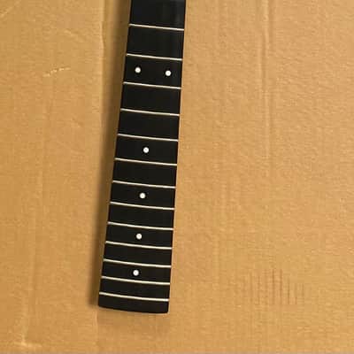 Moses Graphite Jazz Bass Neck Year Unknown  - Matte Black image 1