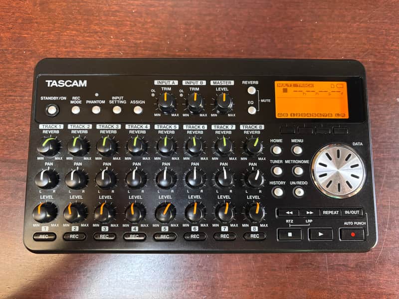 Tascam DP-008EX 8-track Digital Portastudio | Reverb