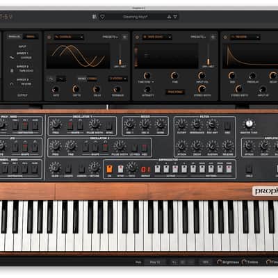 Arturia Prophet-5 V Synthesizer Virtual Instrument Software image 2