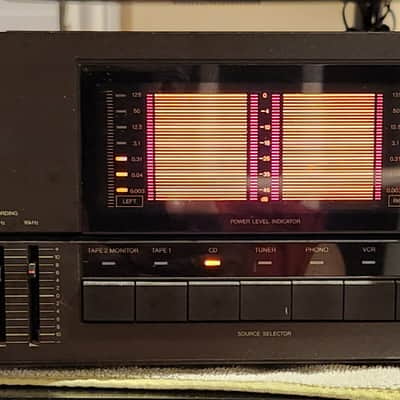 JVC Vintage JVC AX-R97 stereo integrated amplifier 1989 - Black image 1