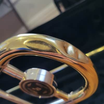 Palm Trombone -- Perfect for Beginner/Backup -- Cleaned and Serviced image 7