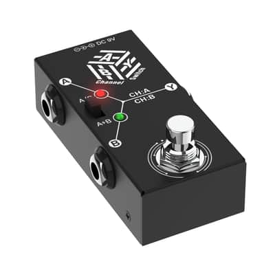 ABY Box Line Selector AB Switch Mini Guitar Effect Pedal True Bypass - Compact Signal Router for Guitar, Amp & Pedalboard image 2