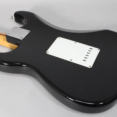2015 Fender Jimi Hendrix Stratocaster Black w/ Gig Bag image 10