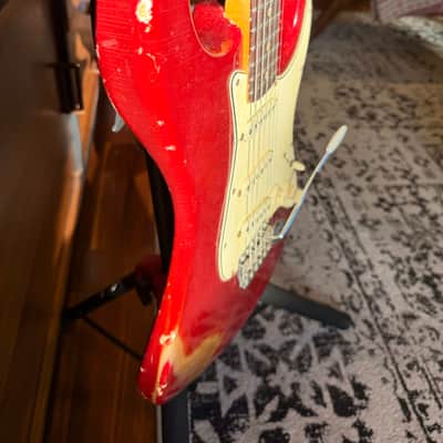1966 Fender Stratocaster - Candy Apple Red image 7