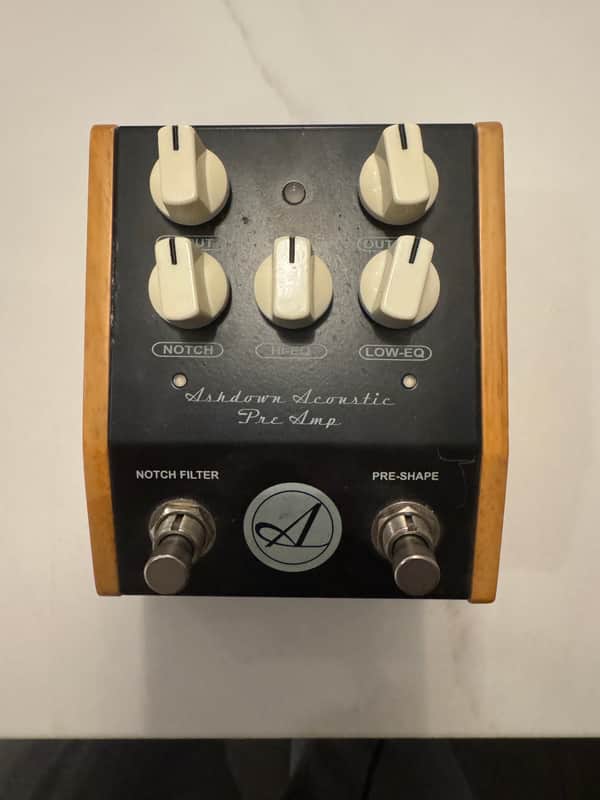 ギター Ashdown AA Preamp Pedal Ashdown AA Acoustic Guitar Preamp Pedal - GigGear