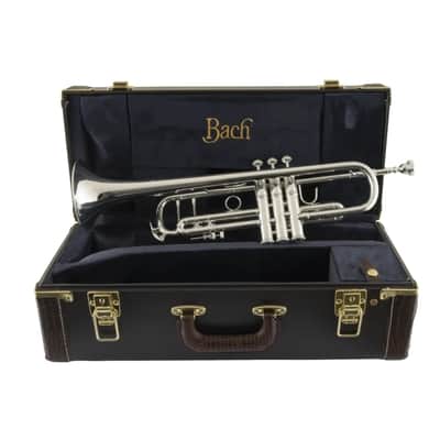 Bach 180S37R Professional Stradivarius Bb Trumpet - Reverse Leadpipe - Silver Plated image 6