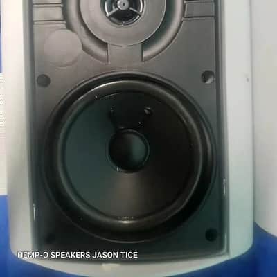 STEREO SPEAKERS BOOK SHELF SPEAKERS 5.25 TALC LOADED POLY +RUBBER SURROUND+ TWEETER WATERPROOF indoor OUTDOOR SPEAKERS MOITORS DISTRIUTED SOUND AUTOMOTIVE WITH 5.25 AND 3/4" TWEETER POLY FILM CAPS image 3