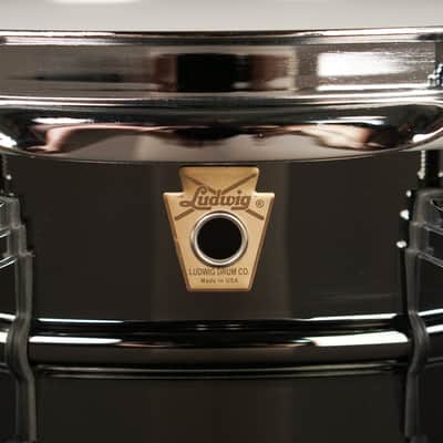 Ludwig 5x14" Black Beauty Snare Drum - LB416 image 2