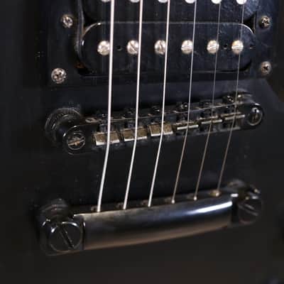 Epiphone SG Goth G-400 2002 Electric Guitar - Satin Pitch Black image 6