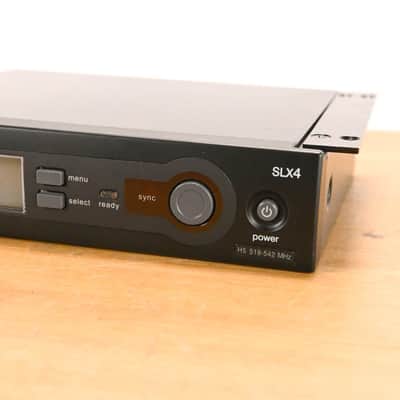 Shure SLX4 Wireless Receiver - H5 Band: 518-542 MHz (NO POWER SUPPLY) CG01YDT image 2