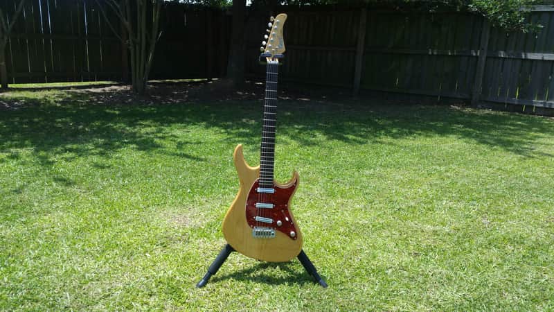 Very Rare_Cort G260 Swamp Ash Body with Hot Rails Pickups, 5-Way Switch, Coil Split & New Gig bag image 1