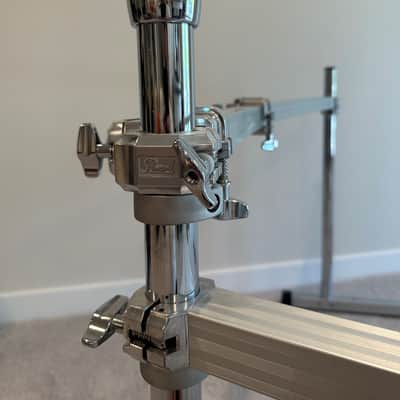 Pearl Icon 3‐Sided Curved Drum Rack – Like New (Extra Clamps Included) image 2