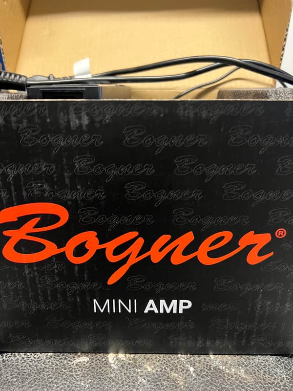 Bogner Ecstasy Mini 30-Watt Solid State Guitar Amp Head 2021 - Present - Black image 1