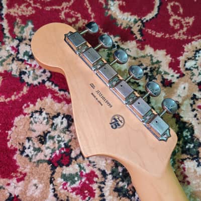 2021 Fender Japan Hybrid II Jazzmaster Flamingo Pink, 75th Anniversary Logo, MIJ JD21 image 4