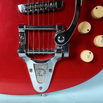 Danelectro Hodad Electric Guitar Metallic Red Finish image 7