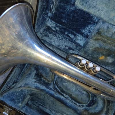 YAMAHA YMP-202M marching mellophone, VGood playing condition image 15