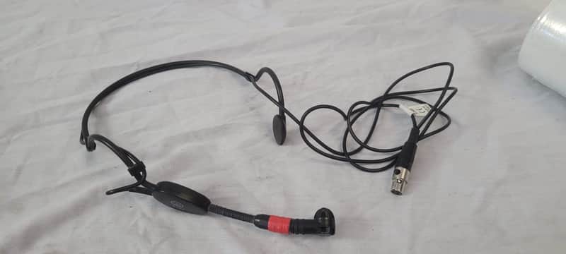 AKG C544L Headset Condenser Microphone 2010s - Black image 1